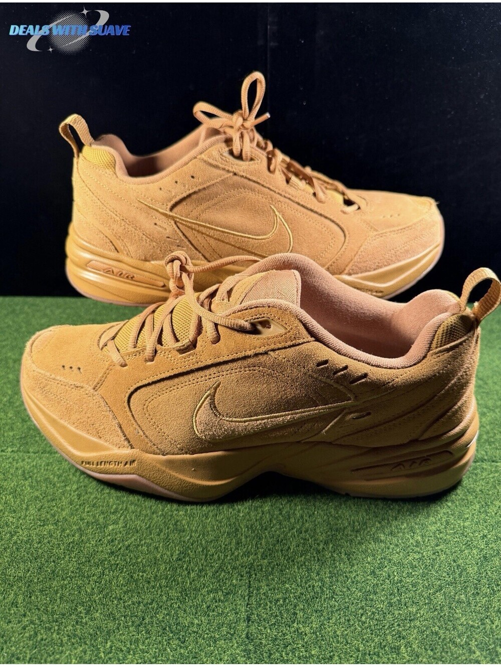 Nike - Air Monarch IV 4 SE - Wheat/Gum Brown - Size 13 - Limited - IB2281-700